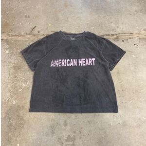 Benson Boone American Heart Tour T-Shirt Faded Black Pink Graphic Large Concert